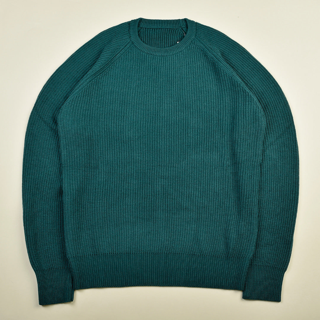 MAGLIONE GIROCOLLO VERDE