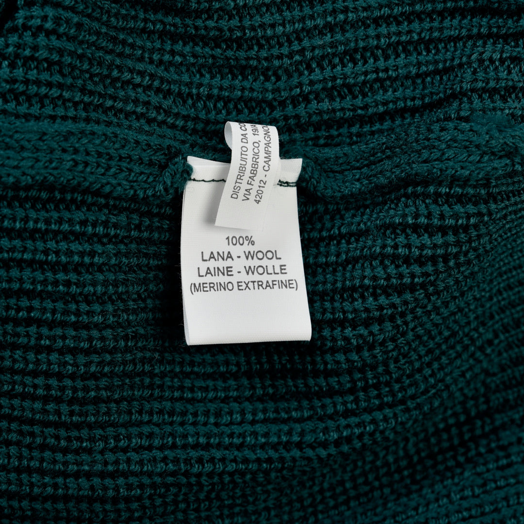 MAGLIONE GIROCOLLO VERDE