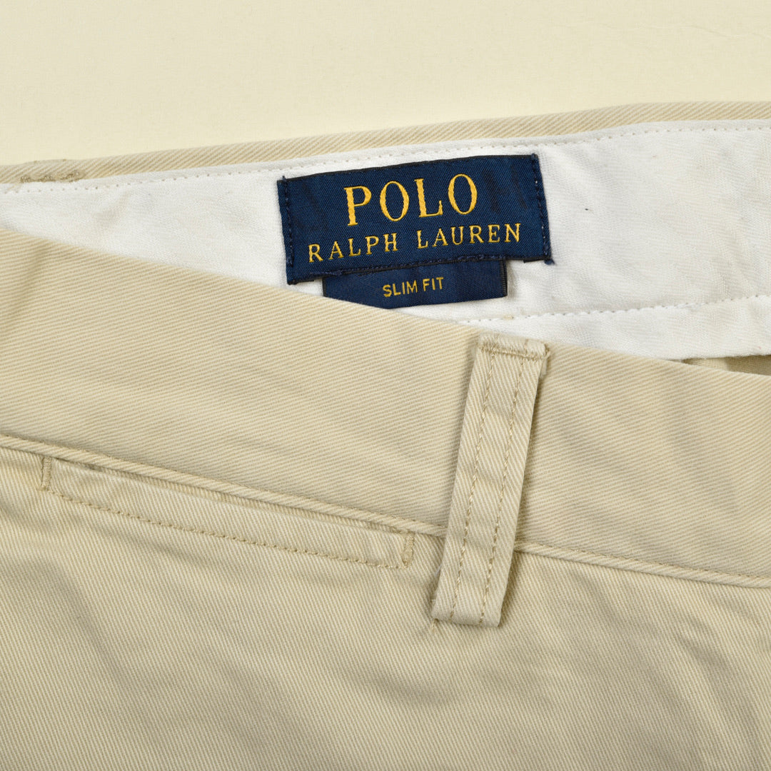 PANTALONI CHINO SLIM BEIGE - 32x30