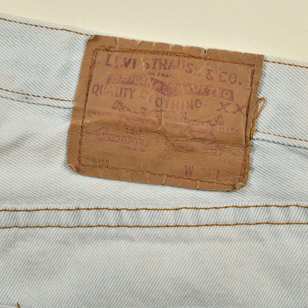 JEANS 501 LIGHT WASH - 34x36