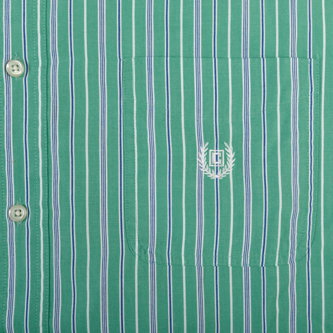 CAMICIA STRIPES VERDE - XL