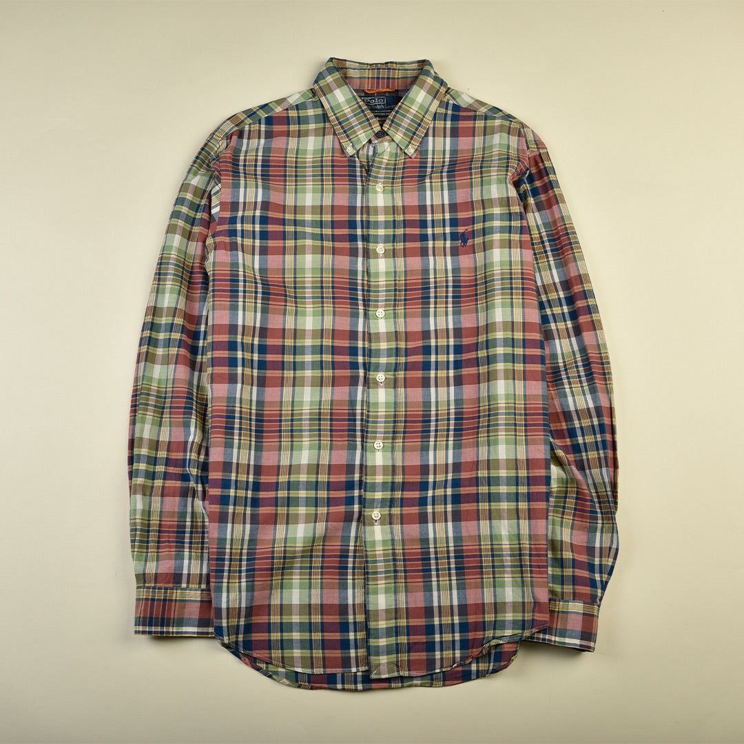 CAMICIA CHECKERED MULTICOLOR - M