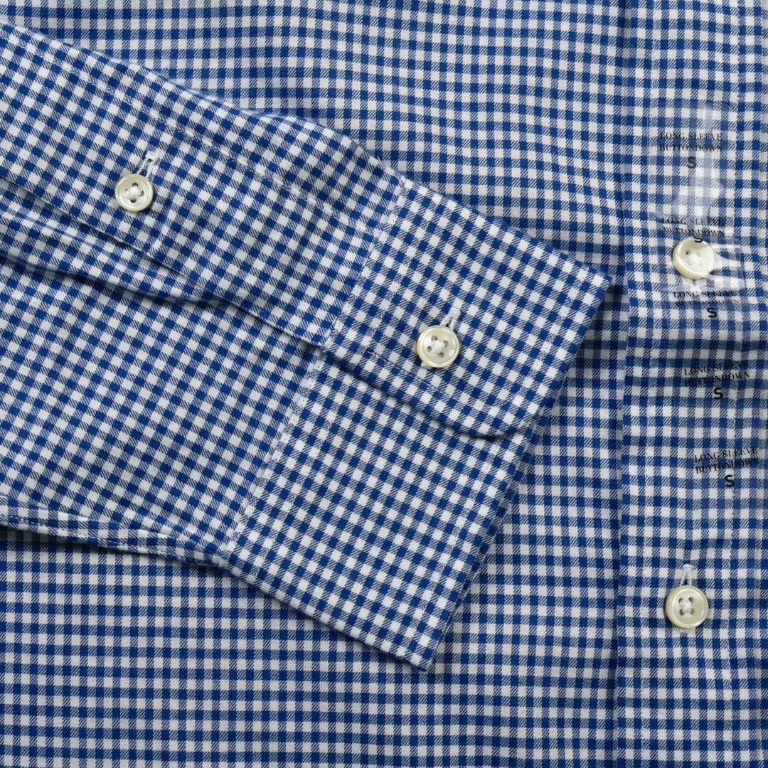 CAMICIA OXFORD BLU - S