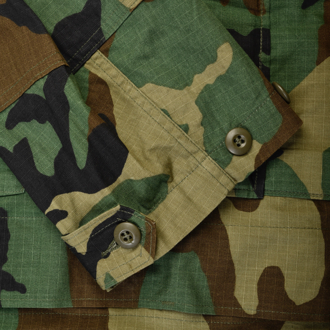 CAMICIA MILITARE "BROWN" CAMO - M