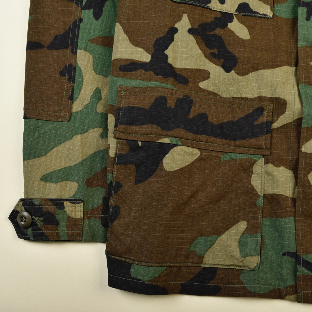 CAMICIA MILITARE "BROWN" CAMO - M