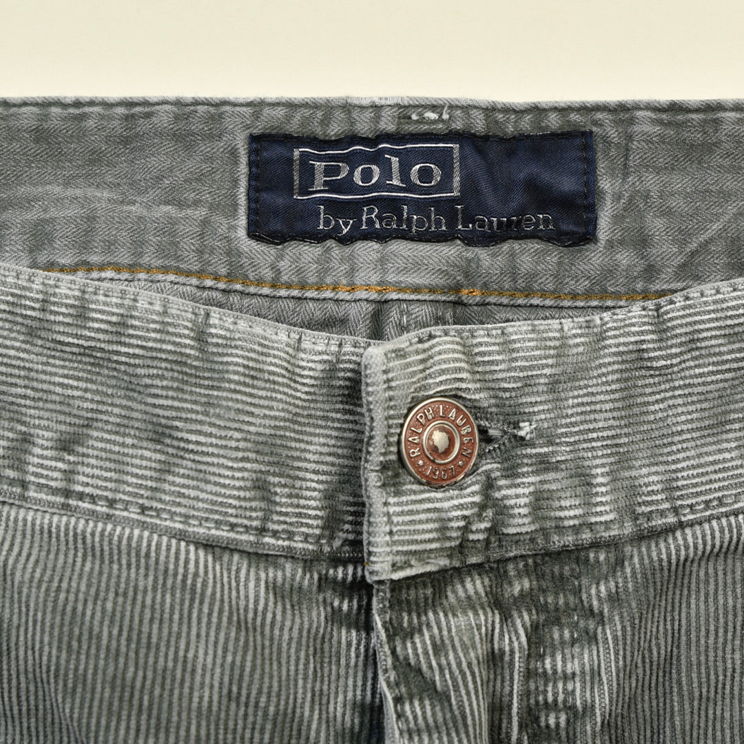 PANTALONI ACID WASH VERDI - 38x34