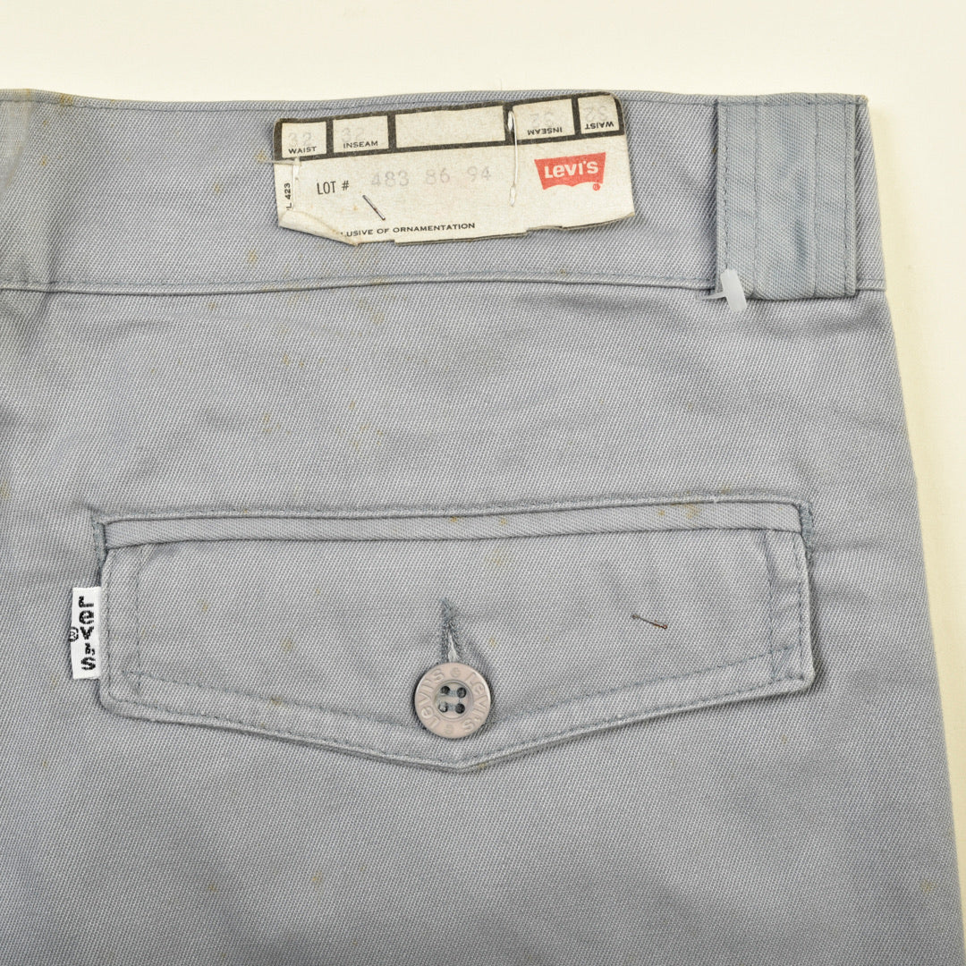 PANTALONI WHITE/BLACK TAB GRIGI - 32x32