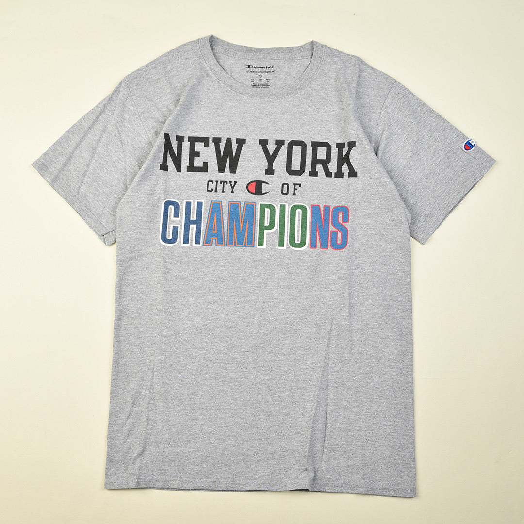 T-SHIRT NEW YORK CHAMPIONS GRIGIA - S