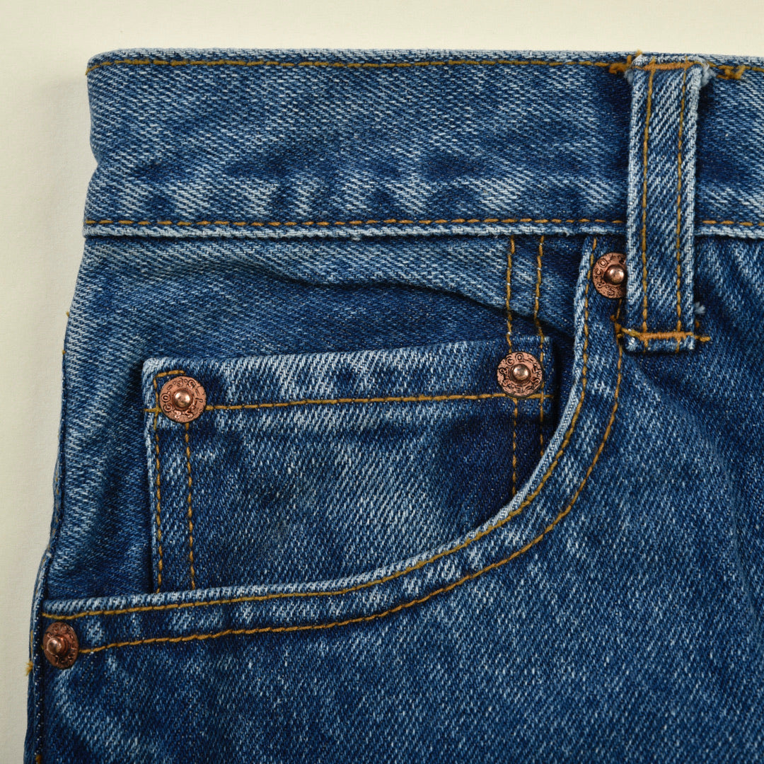 JEANS 501 MADE IN USA BLUE WASH