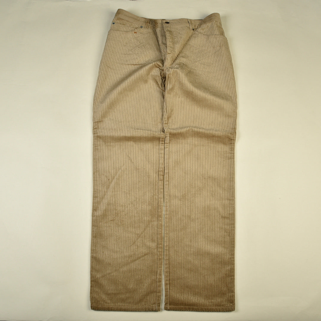 PANTALONI VELLUTO BEIGE - 54(IT)